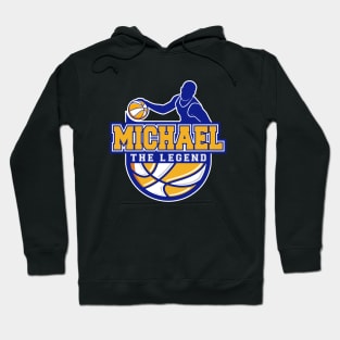 Michael The Legend Basketball Custom Player Your Name Hoodie